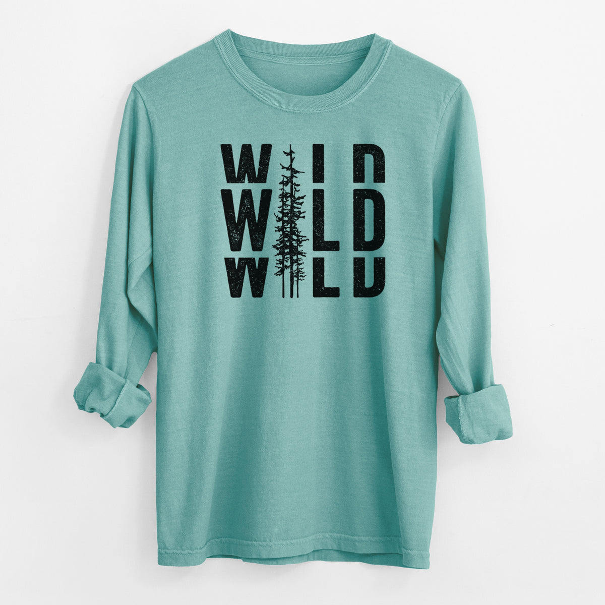 Wild - Men&#39;s Heavyweight 100% Cotton Long Sleeve