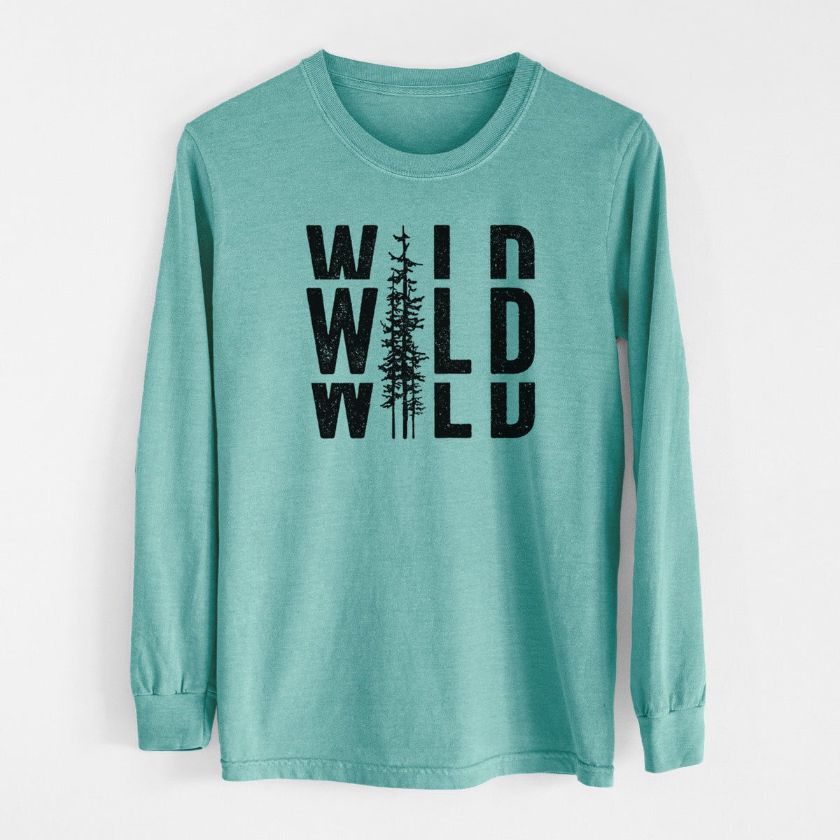 Wild - Men&#39;s Heavyweight 100% Cotton Long Sleeve