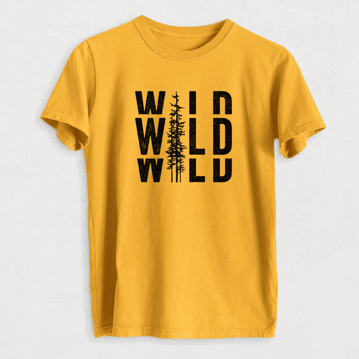 Wild - Heavyweight Men&#39;s 100% Organic Cotton Tee