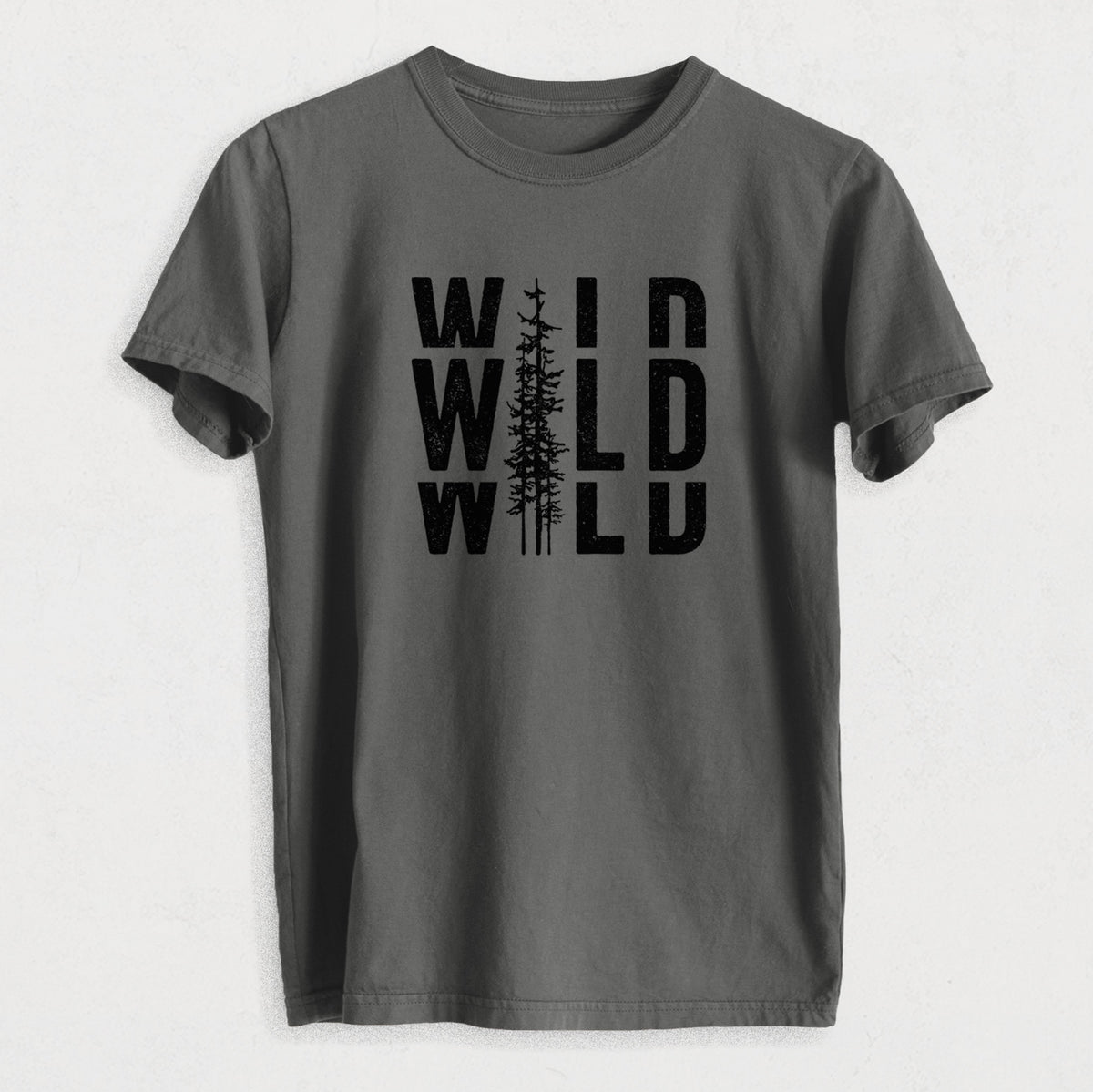 Wild - Heavyweight Men&#39;s 100% Organic Cotton Tee