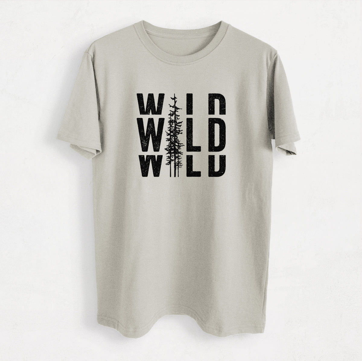 Wild - Heavyweight Men&#39;s 100% Organic Cotton Tee