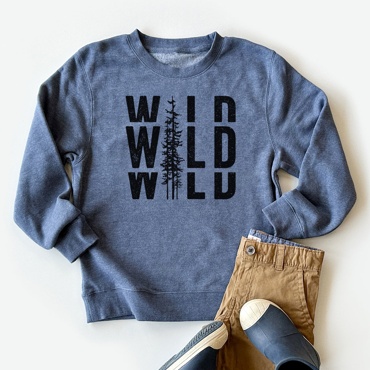 Wild - Youth Lightweight Crewneck Sweatshirt