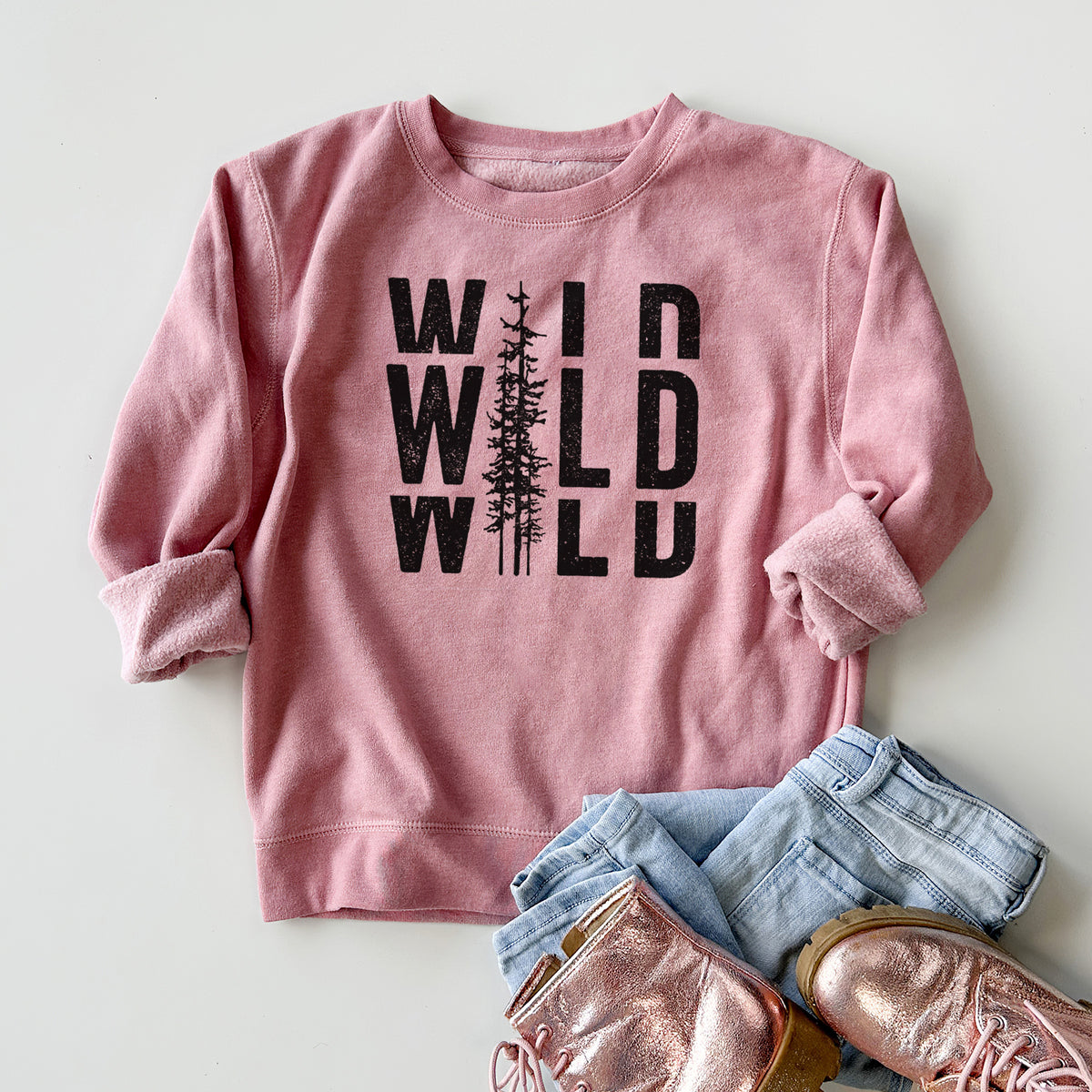 Wild - Youth Lightweight Crewneck Sweatshirt