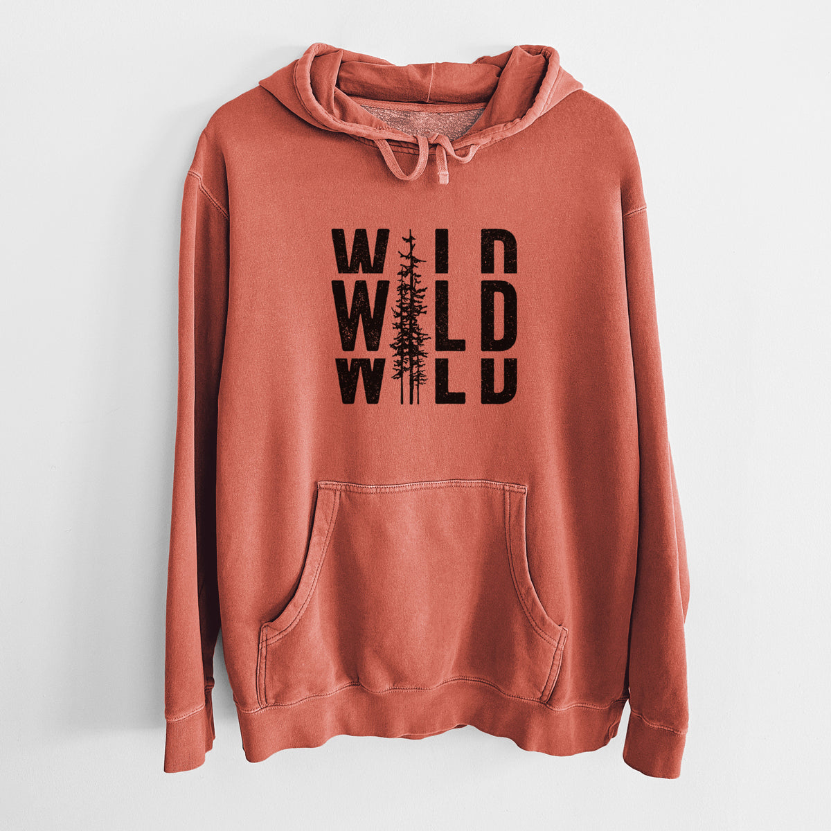 Wild - Unisex Pigment Dyed Hoodie