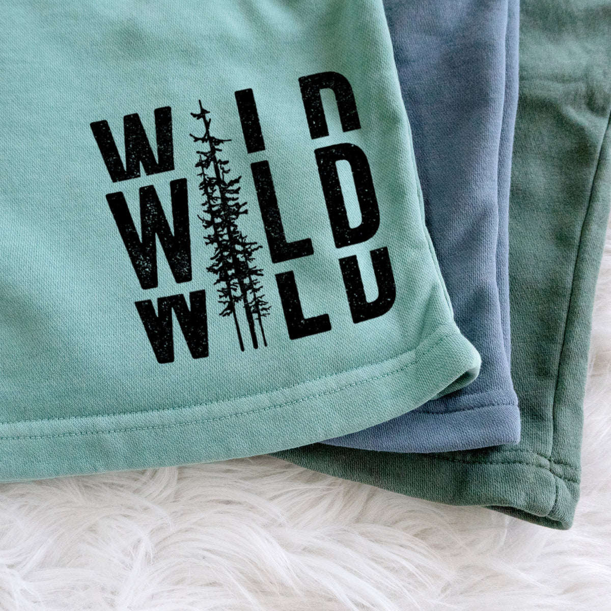Wild - Unisex Pigment Dyed Shorts