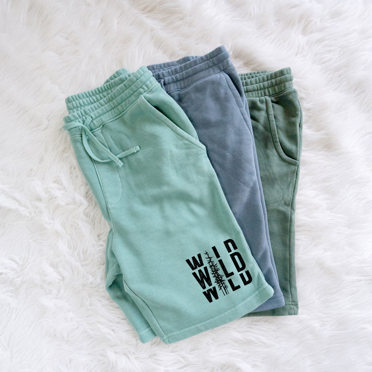Wild - Unisex Pigment Dyed Shorts