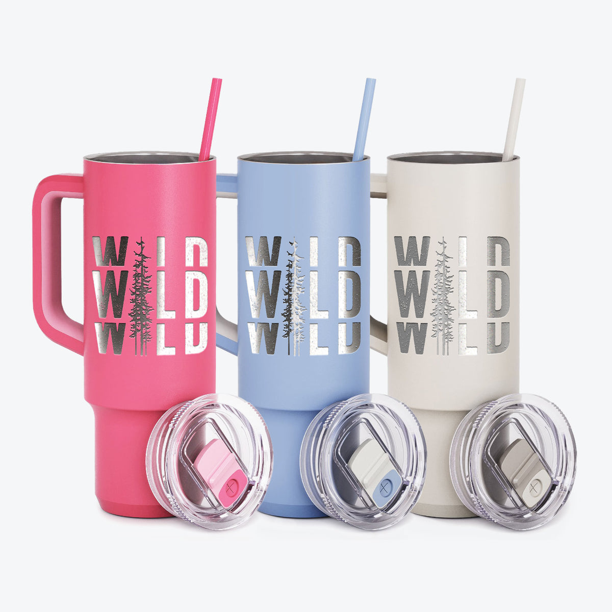 Wild - 40oz Skinny Recharge Tumbler