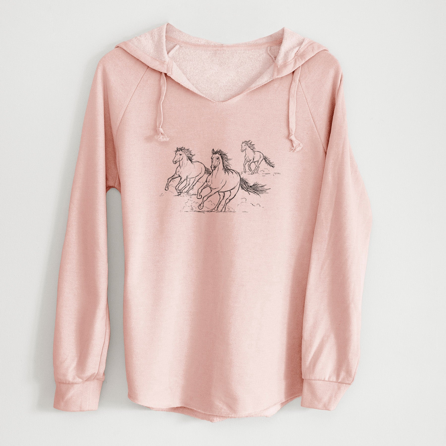 Wild Horses Running - Cali Wave Hooded Sweatshirt