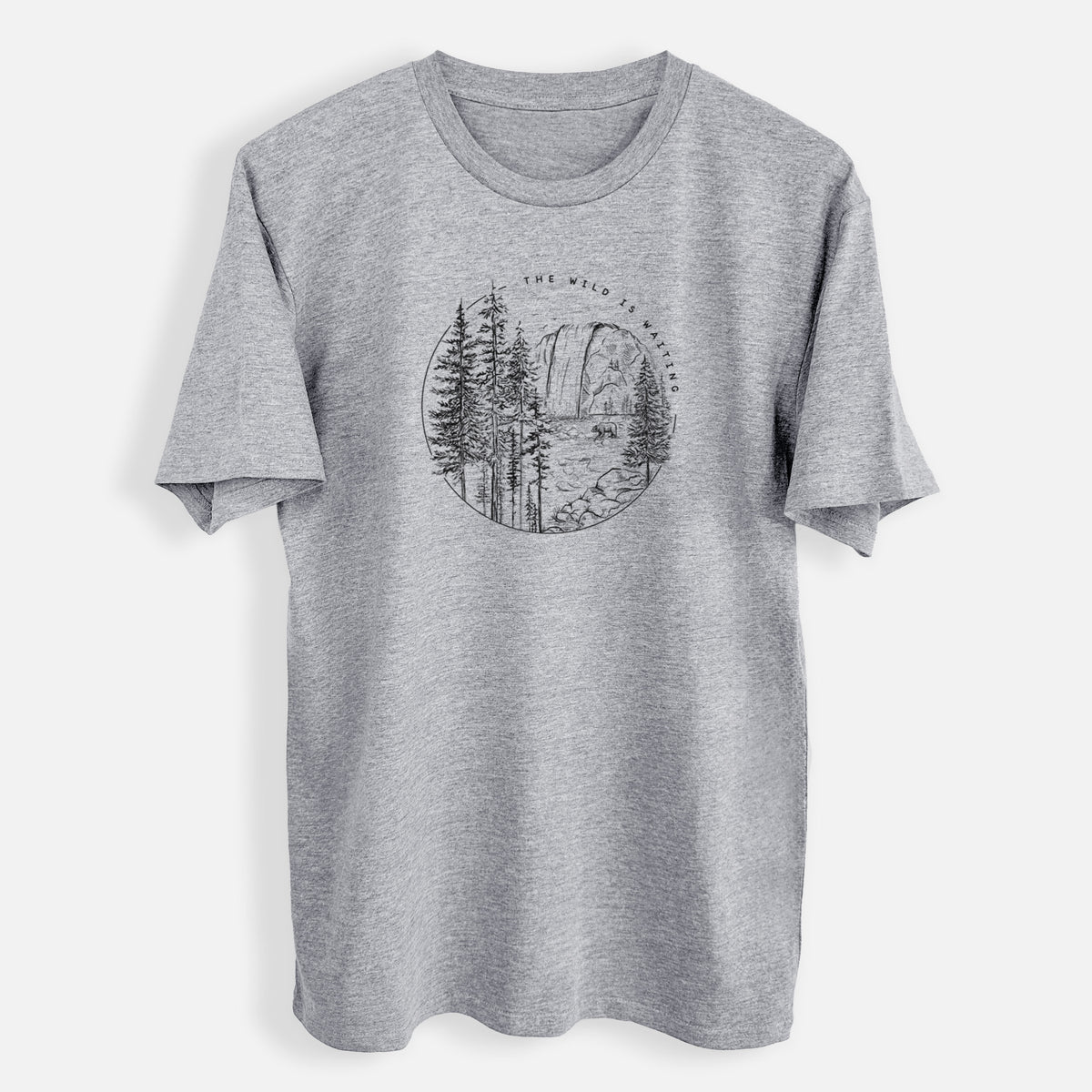 The Wild is Waiting - Mens Everyday Staple Tee