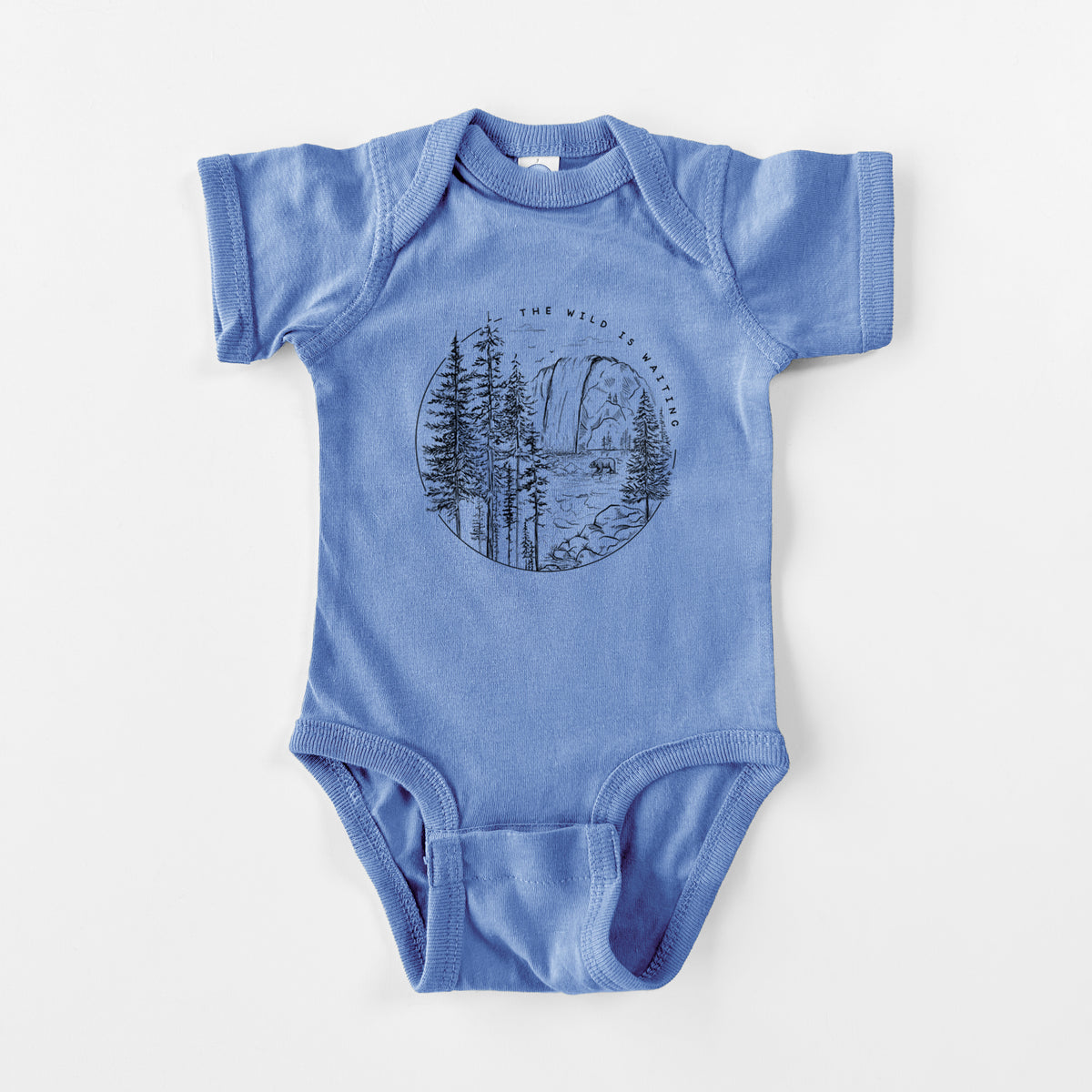 The Wild is Waiting - Baby Fine Jersey Bodysuit