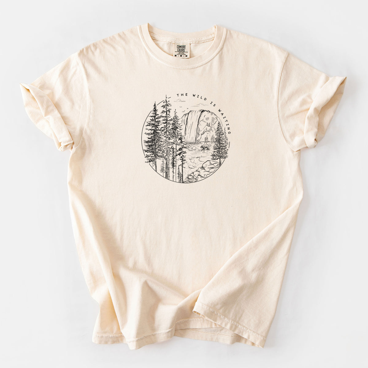 The Wild is Waiting - Unisex Comfort Colors Garment-Dyed Heavyweight T-shirt