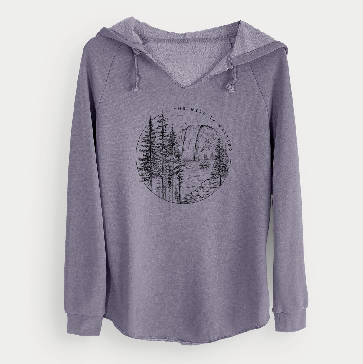 The Wild is Waiting - Cali Wave Hooded Sweatshirt