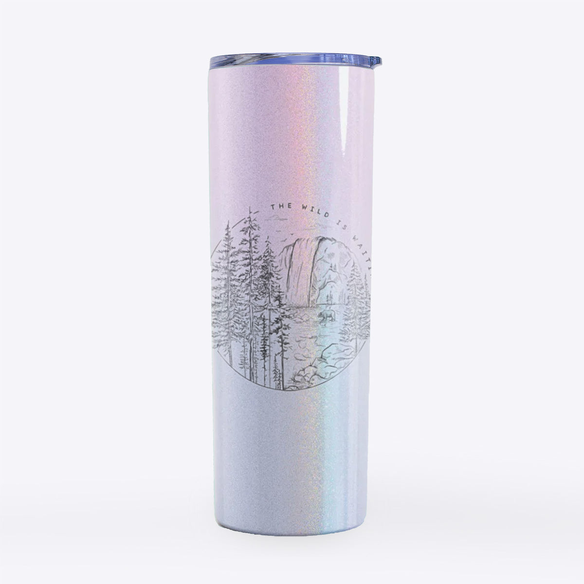 The Wild is Waiting - 20oz Skinny Tumbler