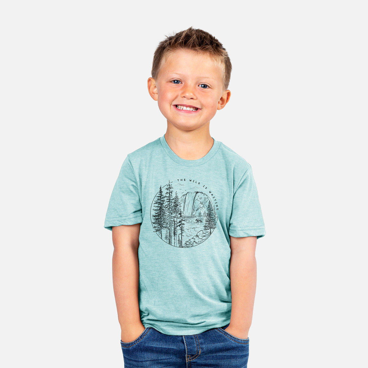 The Wild is Waiting - Youth Shirt