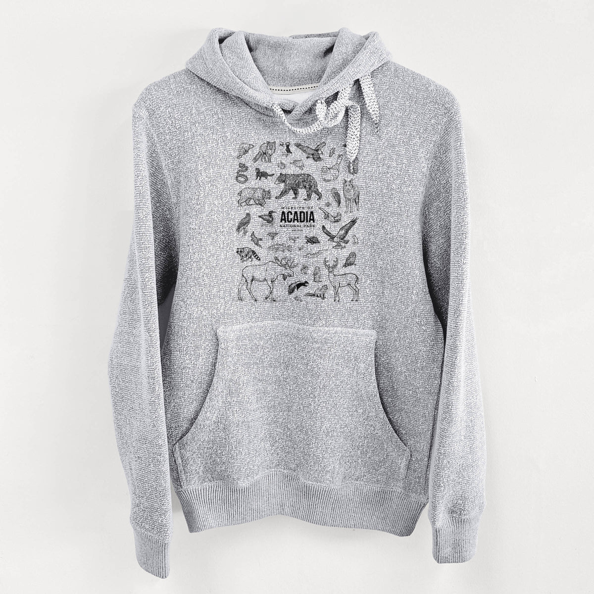 Wildlife of Acadia National Park - Knit Hoodie