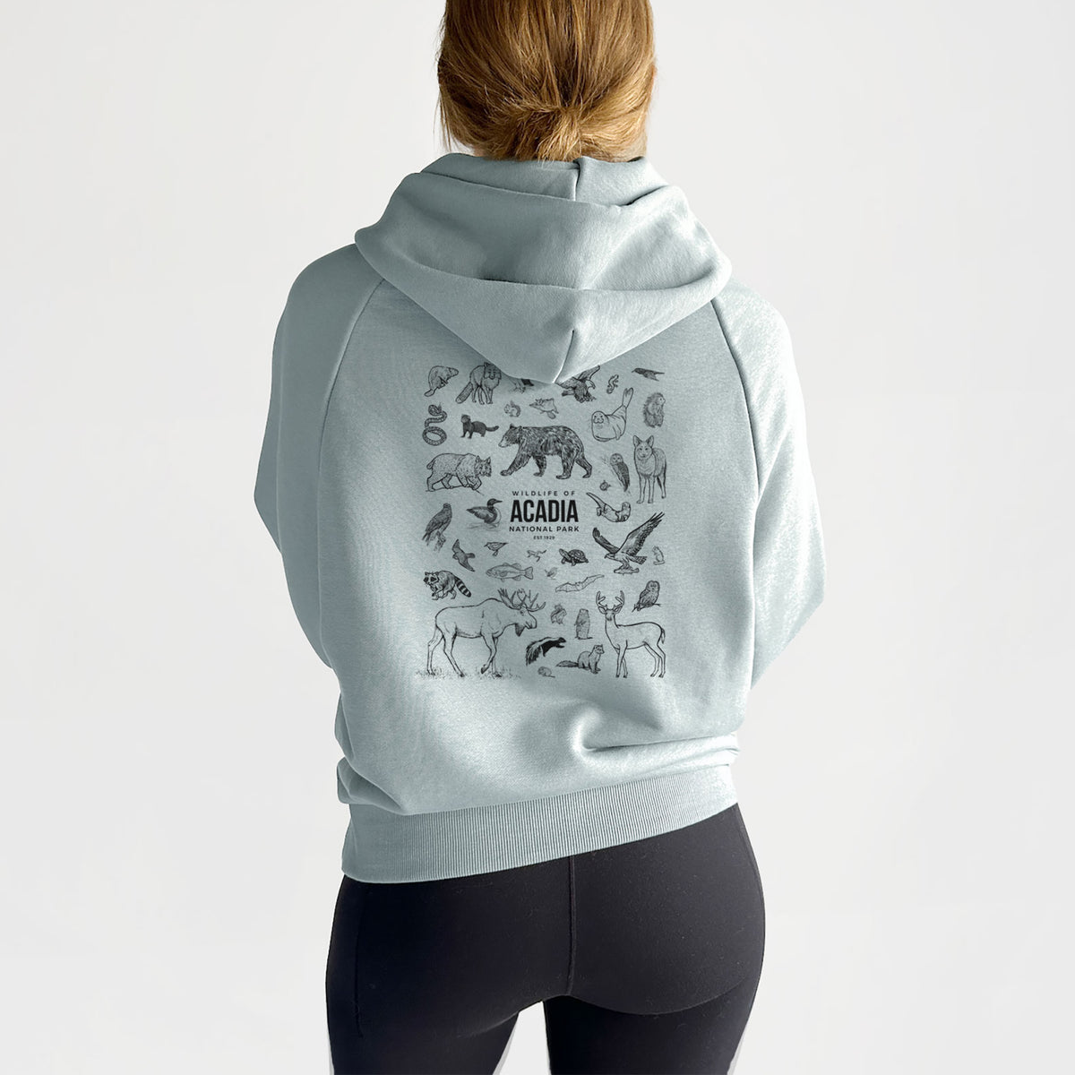 Wildlife of Acadia National Park - UltraLuxe Heavyweight French Terry Hoodie