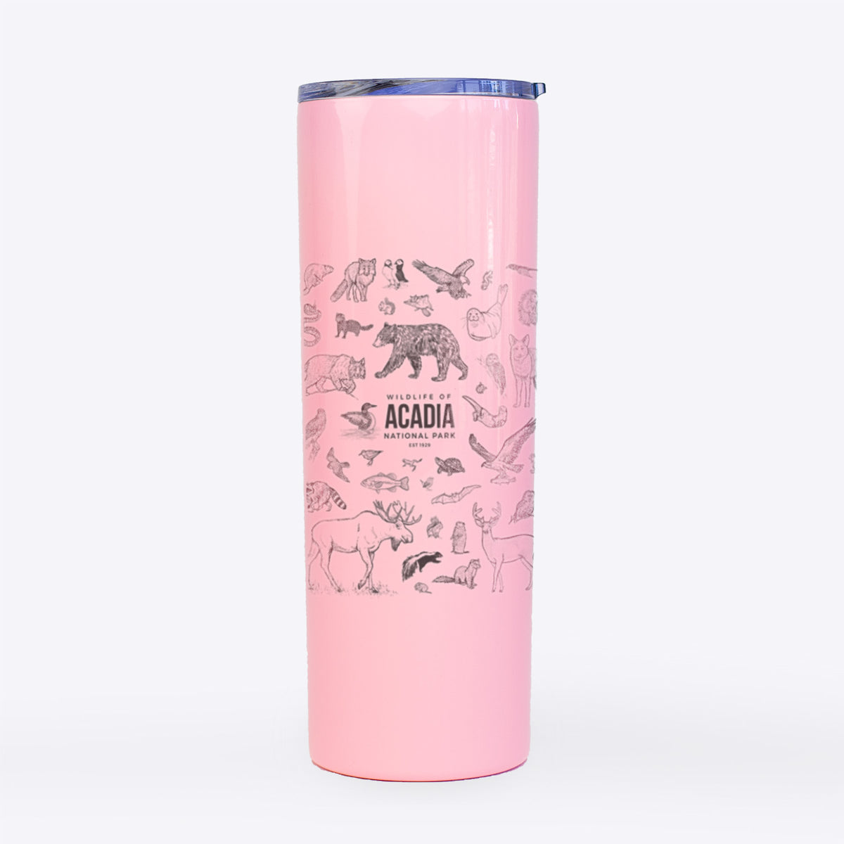 Wildlife of Acadia National Park - 20oz Skinny Tumbler