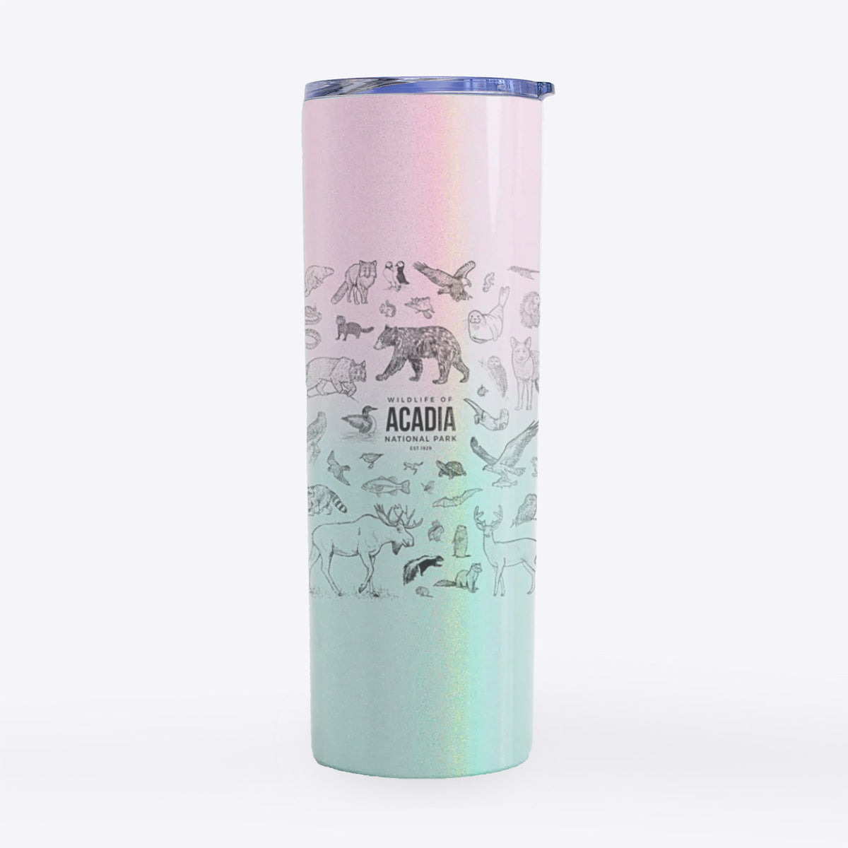 Wildlife of Acadia National Park - 20oz Skinny Tumbler