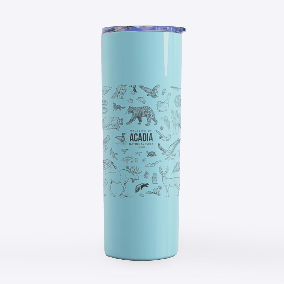 Wildlife of Acadia National Park - 20oz Skinny Tumbler