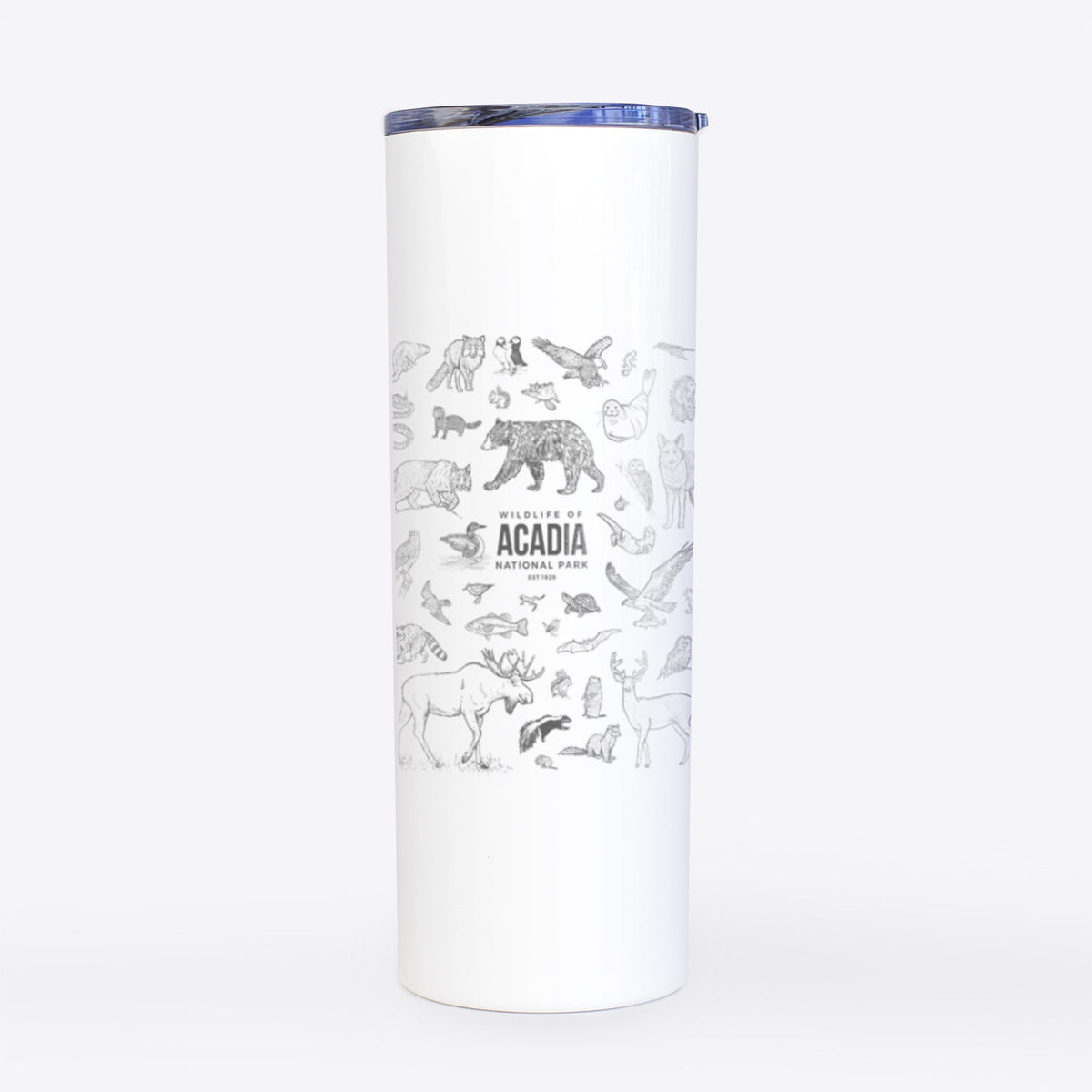 Wildlife of Acadia National Park - 20oz Skinny Tumbler