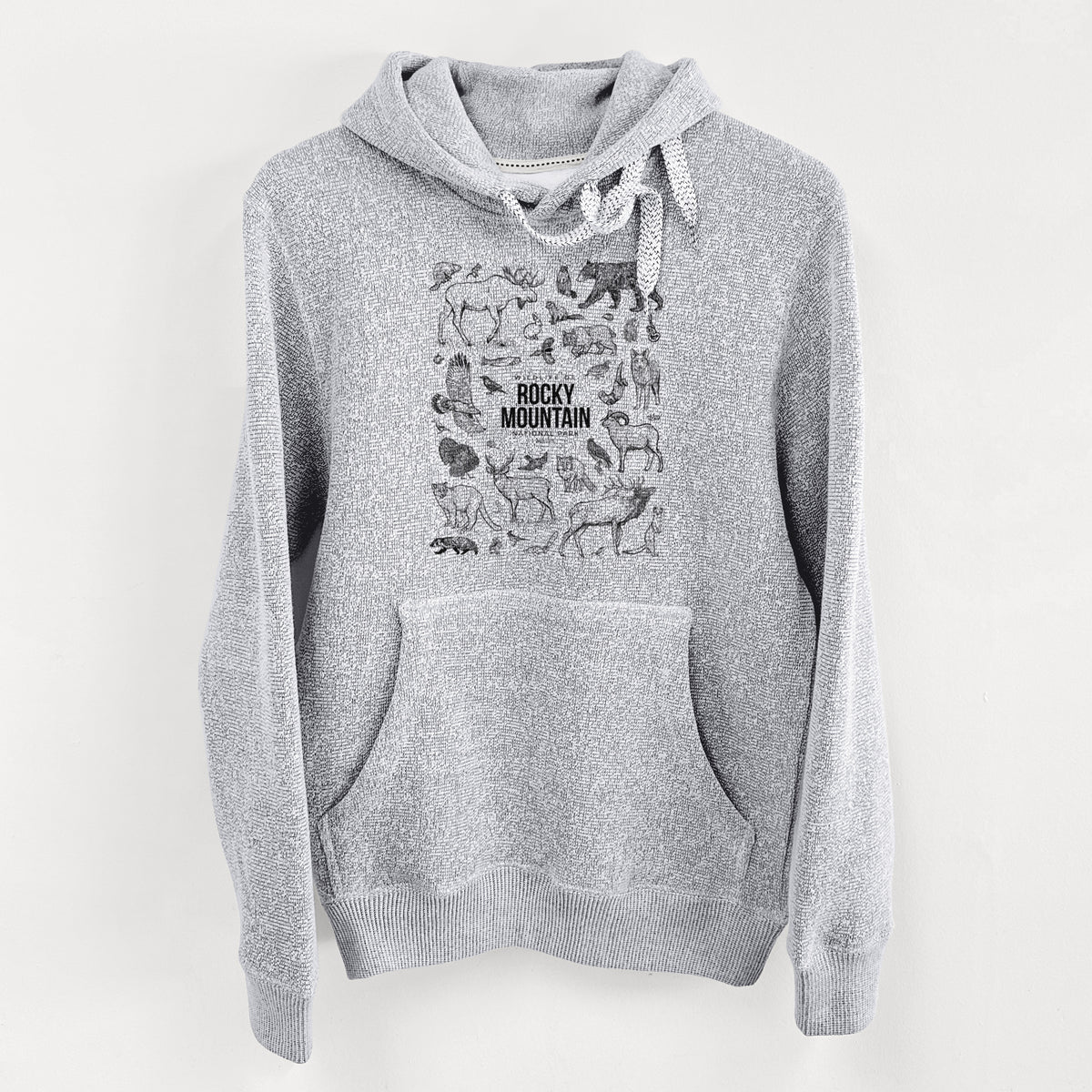 Wildlife of the Rocky Mountain National Park - Knit Hoodie