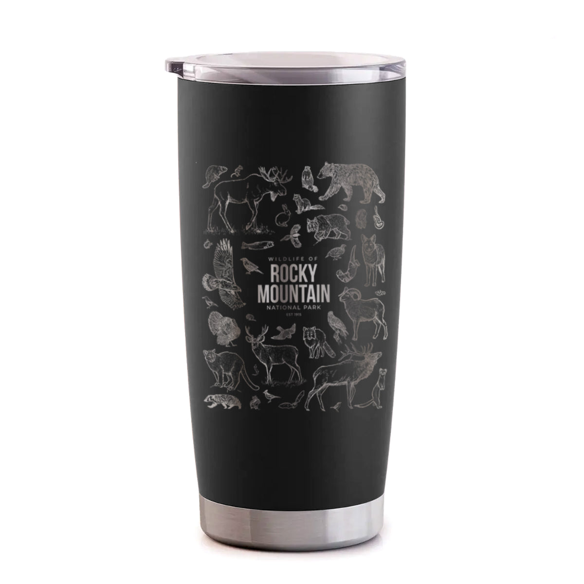 Wildlife of the Rocky Mountain National Park - 20oz Polar Insulated Tumbler