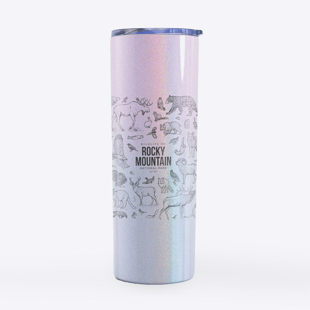 Wildlife of the Rocky Mountain National Park - 20oz Skinny Tumbler