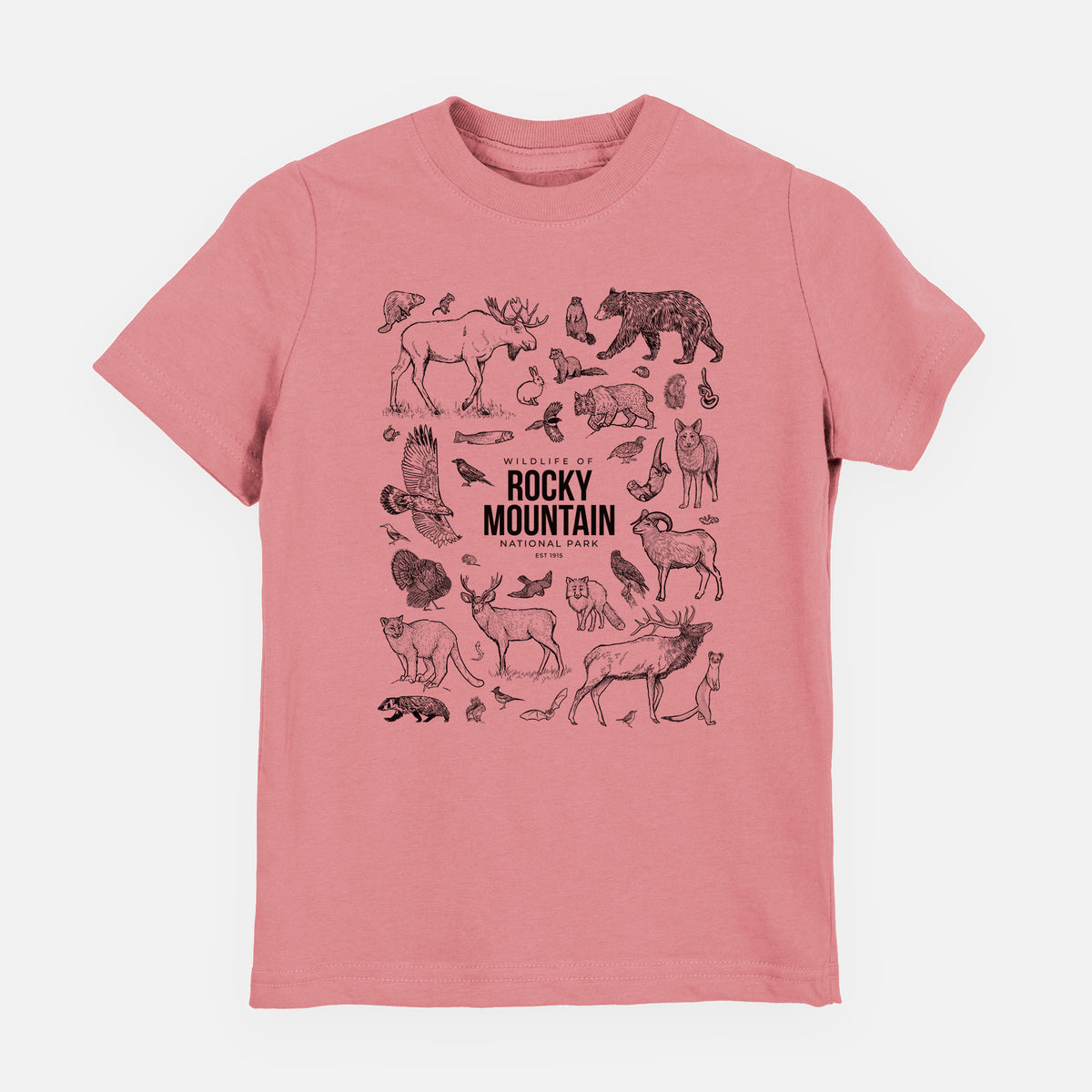 Wildlife of the Rocky Mountain National Park - Youth Shirt