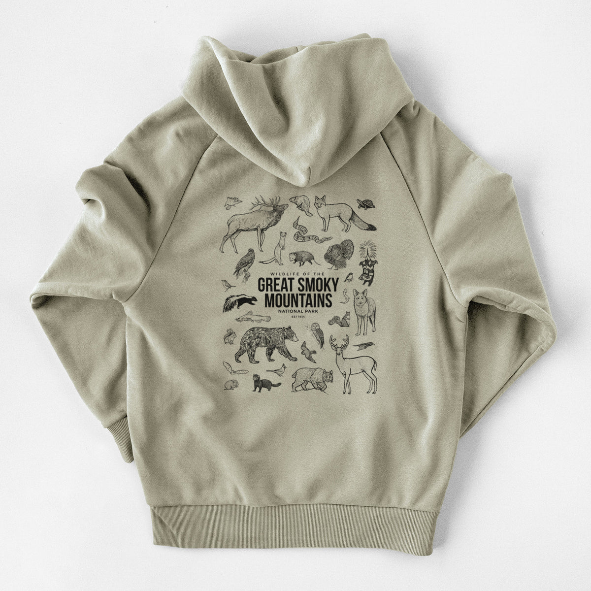 Wildlife of the Great Smoky Mountains National Park - UltraLuxe Heavyweight French Terry Hoodie