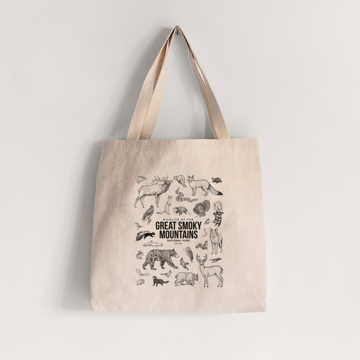Wildlife of the Great Smoky Mountains National Park - Tote Bag