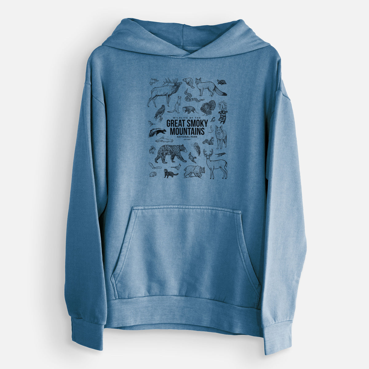 Wildlife of the Great Smoky Mountains National Park  - Urban Heavyweight Hoodie