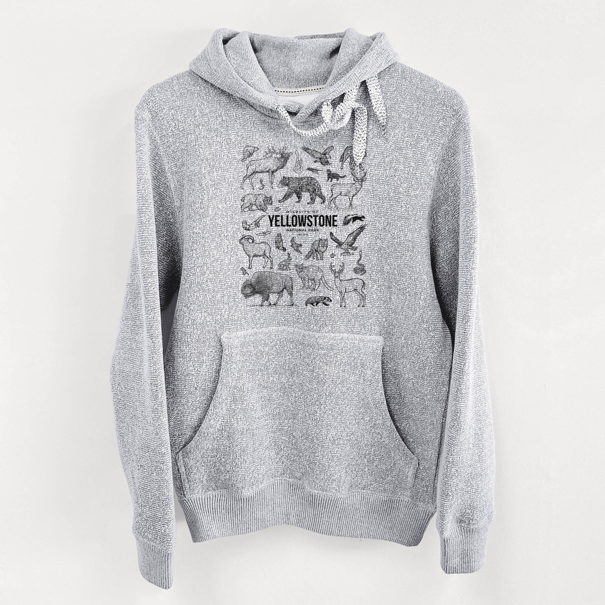 Wildlife of Yellowstone National Park - Knit Hoodie