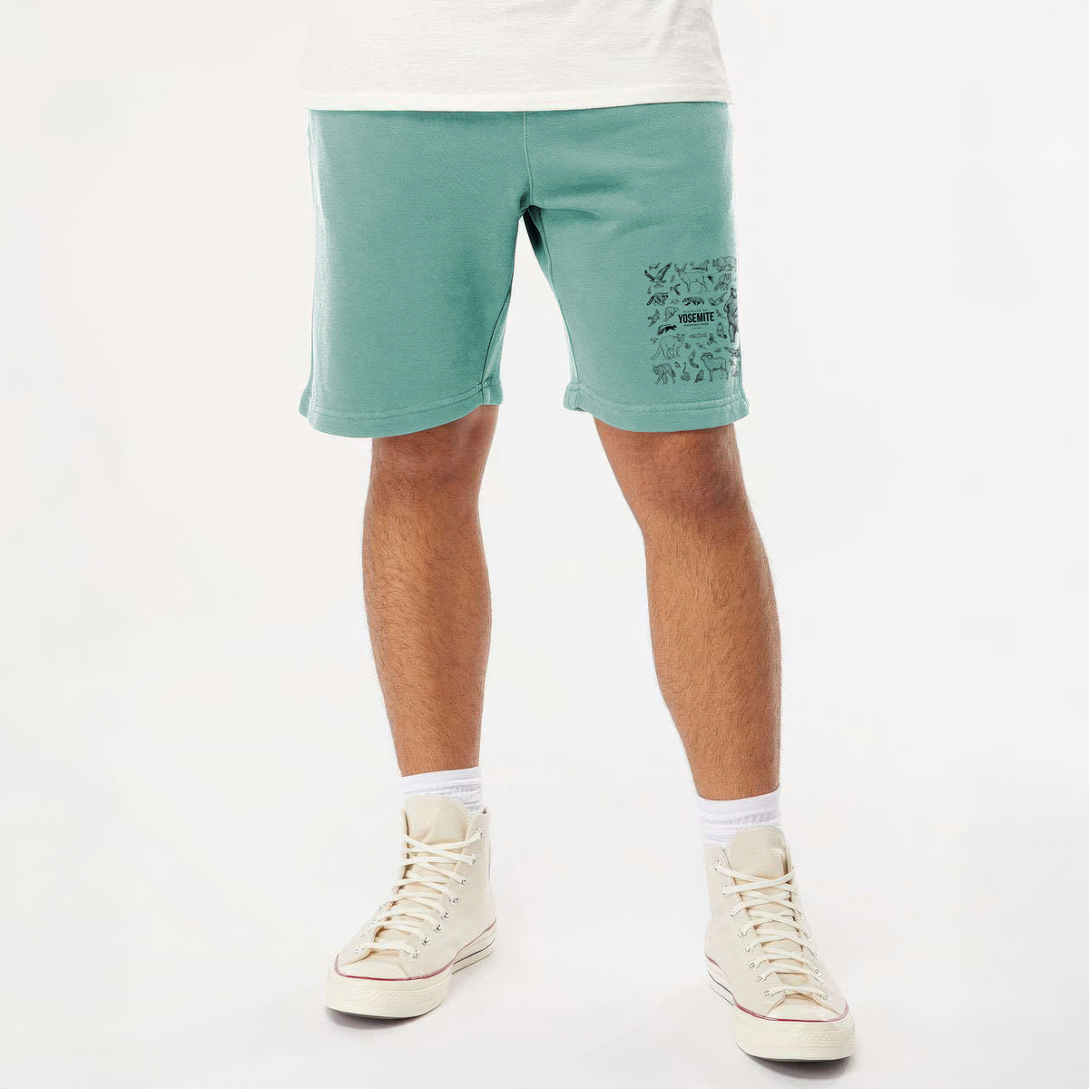 Wildlife of Yosemite National Park - Unisex Pigment Dyed Shorts