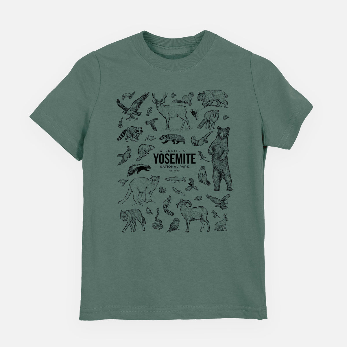 Wildlife of Yosemite National Park - Youth Shirt