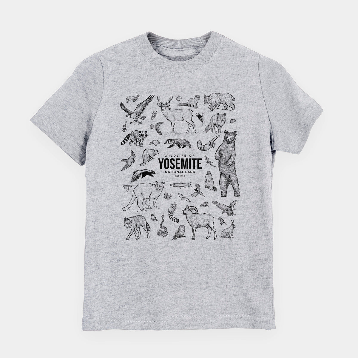 Wildlife of Yosemite National Park - Youth Shirt