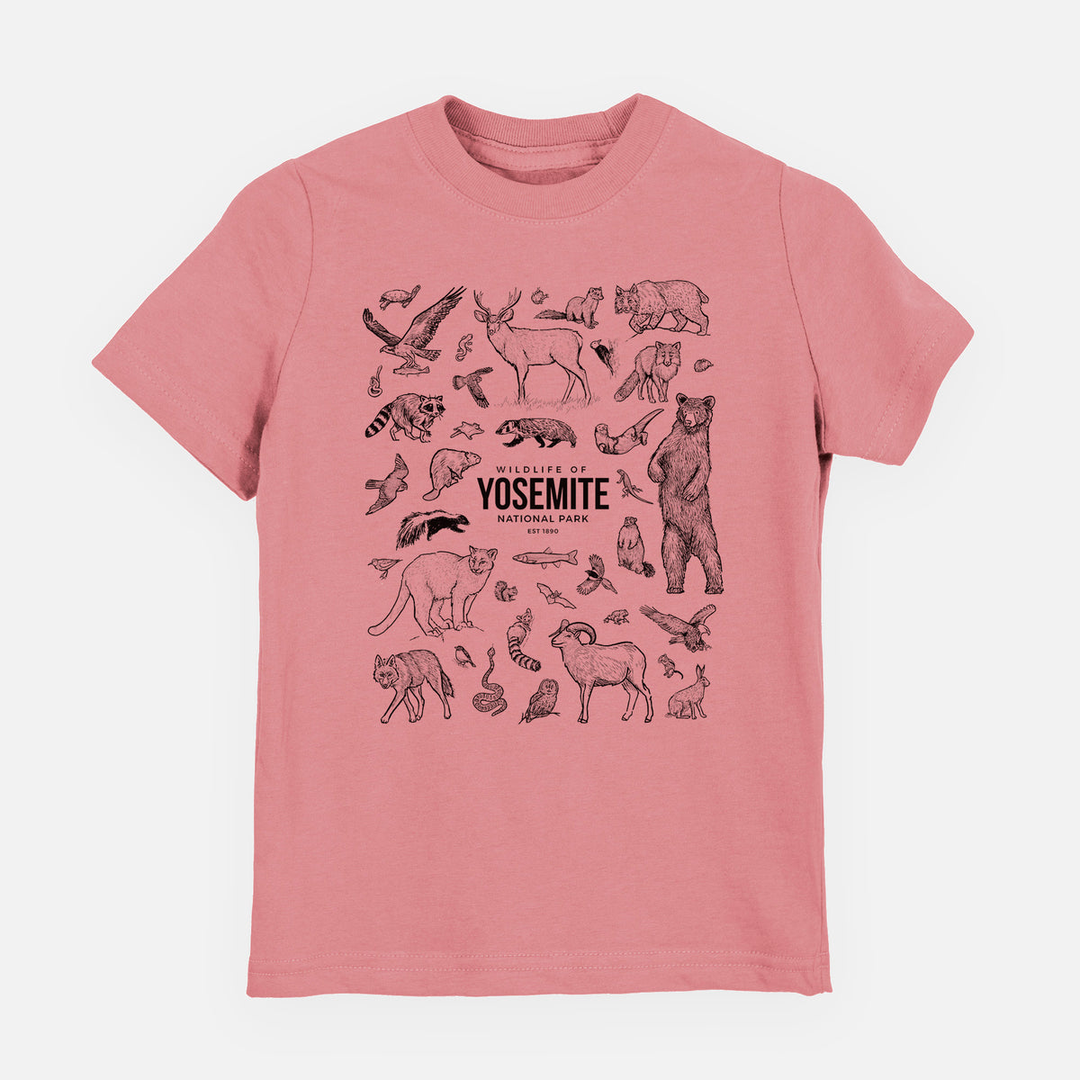 Wildlife of Yosemite National Park - Youth Shirt