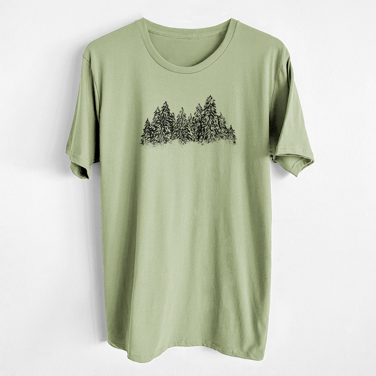 CLOSEOUT - Winter Evergreens - Unisex Crewneck - Made in USA - 100% Organic Cotton