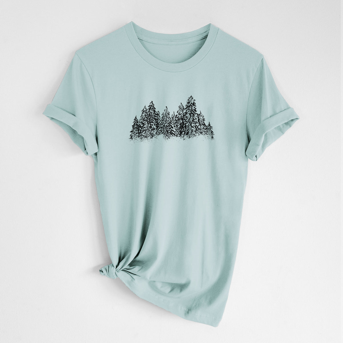 Winter Evergreens - Lightweight 100% Cotton Unisex Crewneck