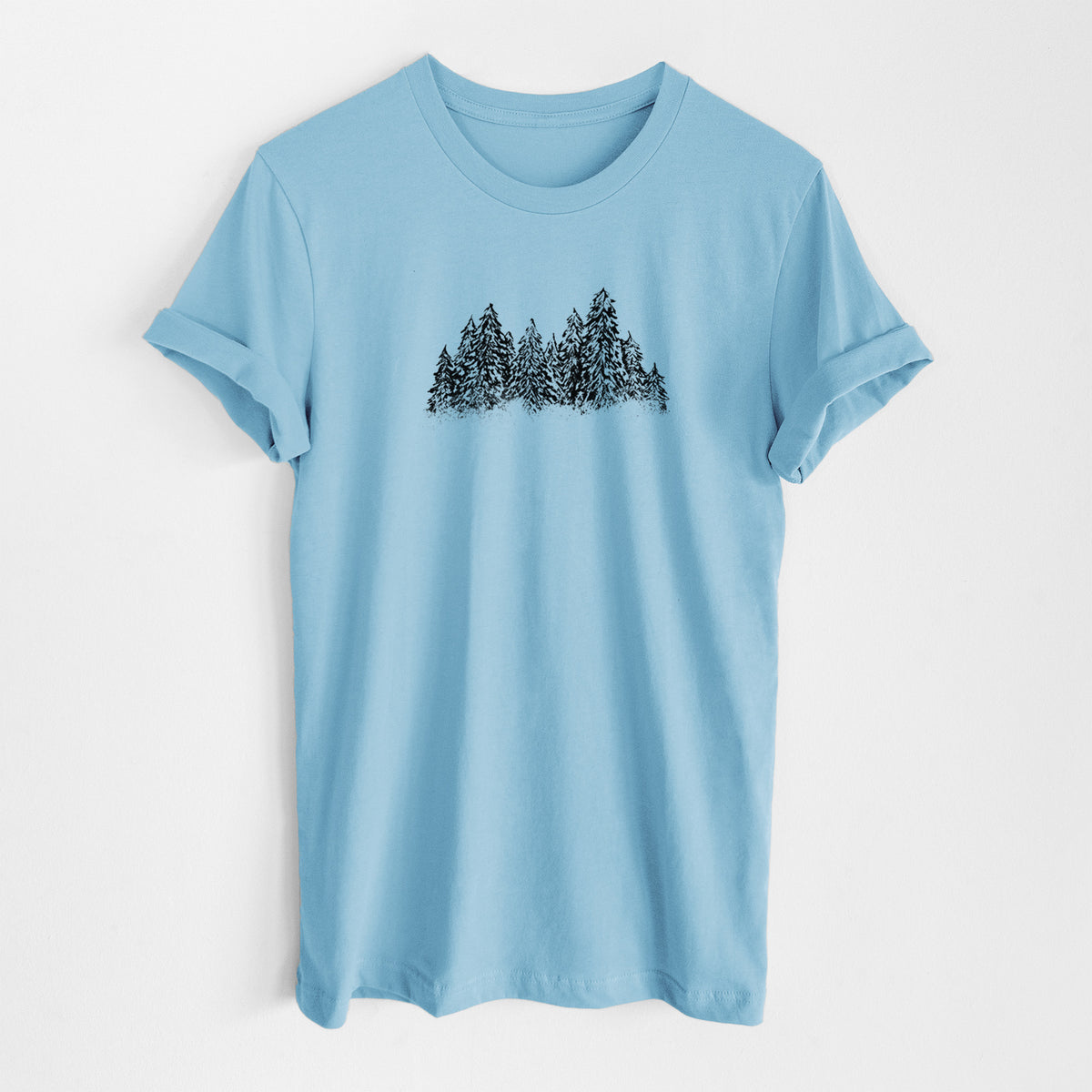 Winter Evergreens - Lightweight 100% Cotton Unisex Crewneck