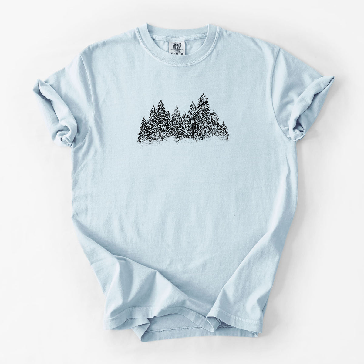 Winter Evergreens - Unisex Comfort Colors Garment-Dyed Heavyweight T-shirt