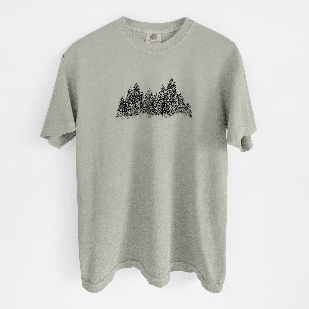 Winter Evergreens - Unisex Comfort Colors Garment-Dyed Heavyweight T-shirt