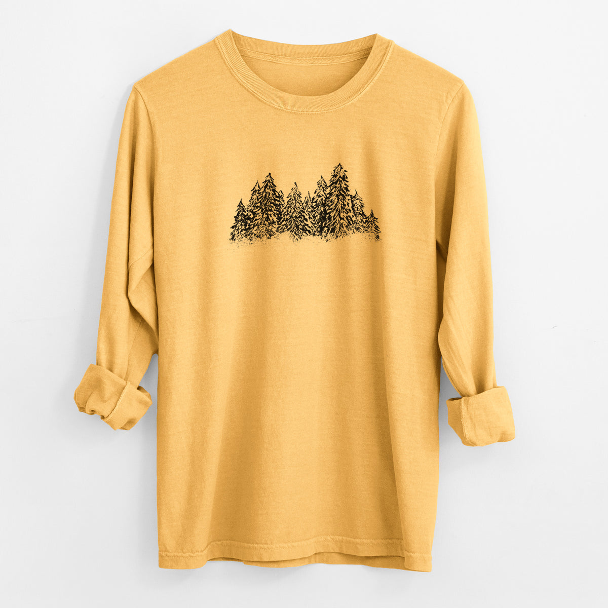 Winter Evergreens - Unisex Comfort Colors 100% Cotton Long Sleeve
