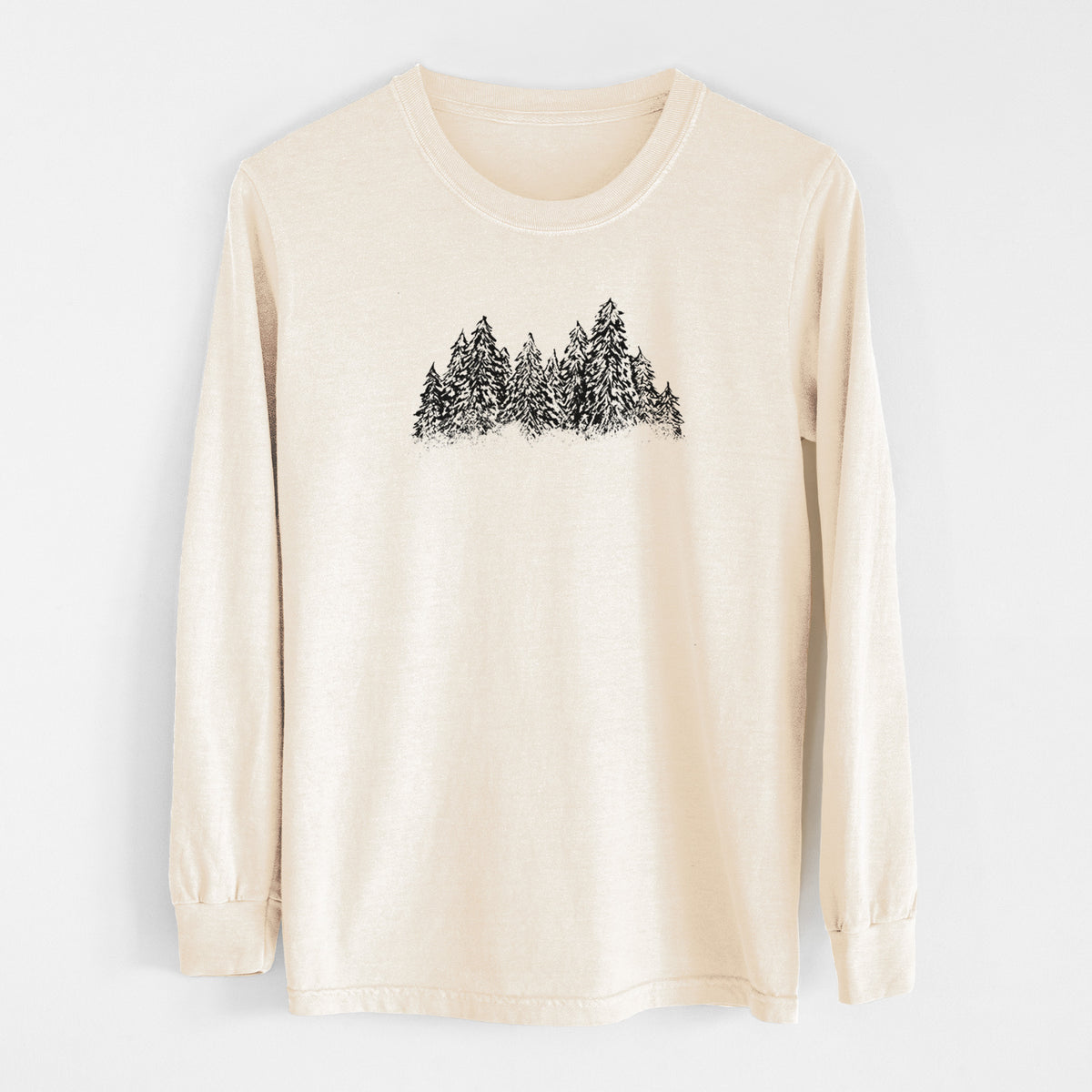 Winter Evergreens - Unisex Comfort Colors 100% Cotton Long Sleeve