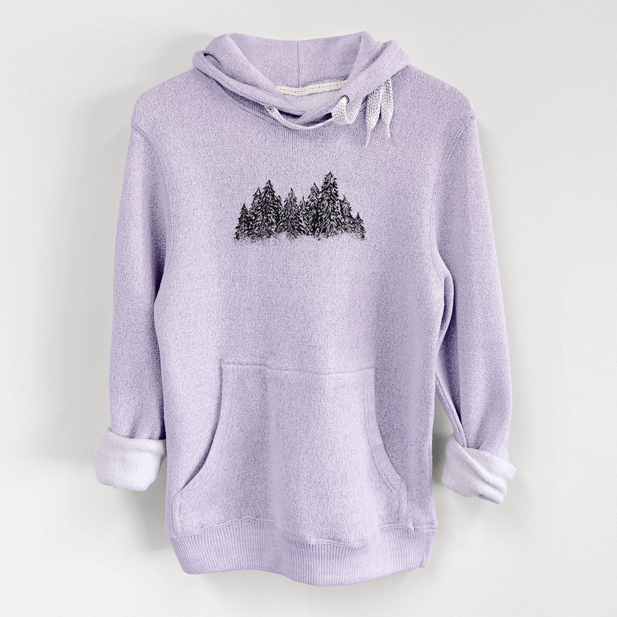 Winter Evergreens - Knit Hoodie