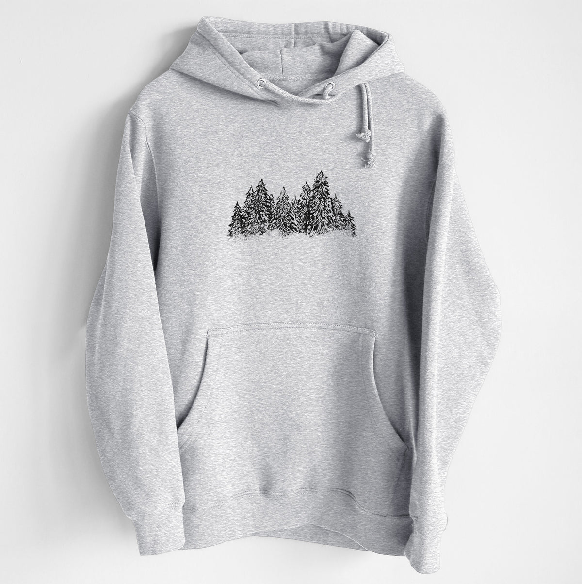 Winter Evergreens - Heavyweight Fleece Hoodie