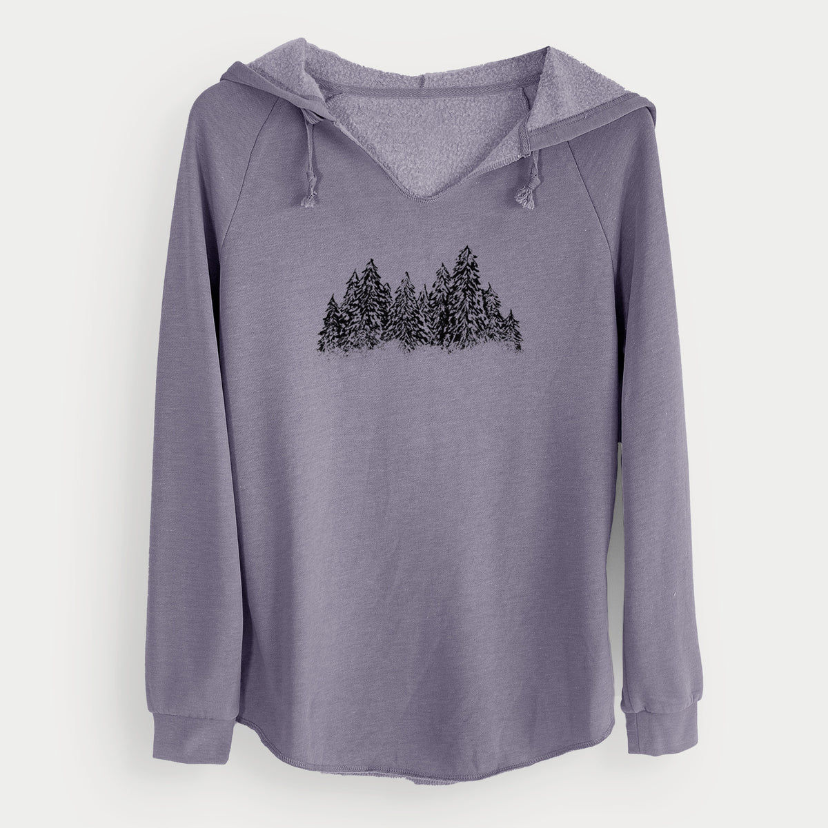 Winter Evergreens - Cali Wave Hooded Sweatshirt