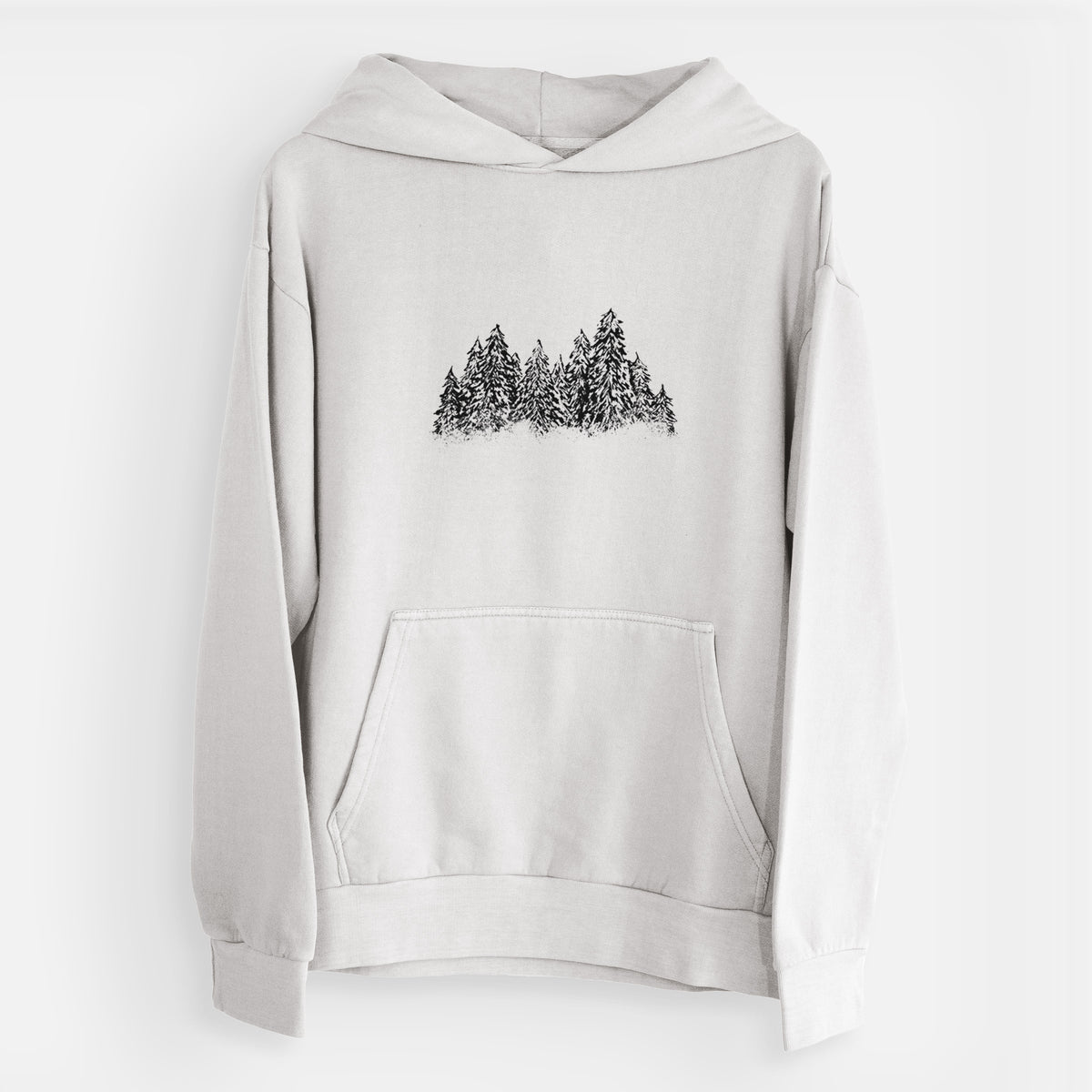 Winter Evergreens  - Urban Heavyweight Hoodie