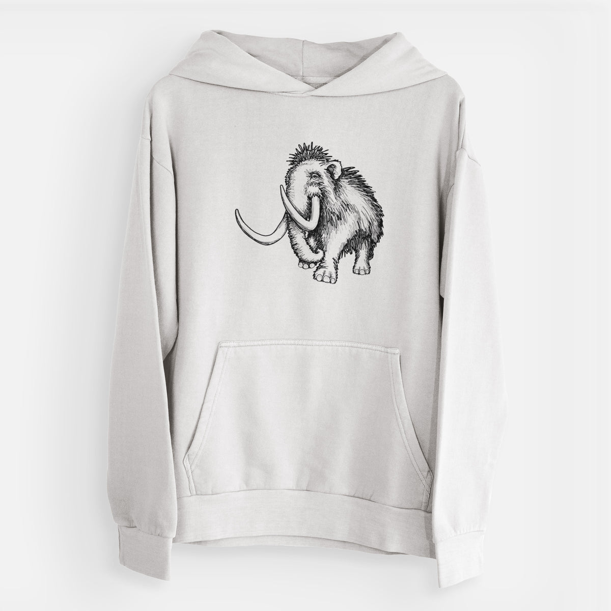 Woolly Mammoth - Mammuthus Primigenius  - Urban Heavyweight Hoodie