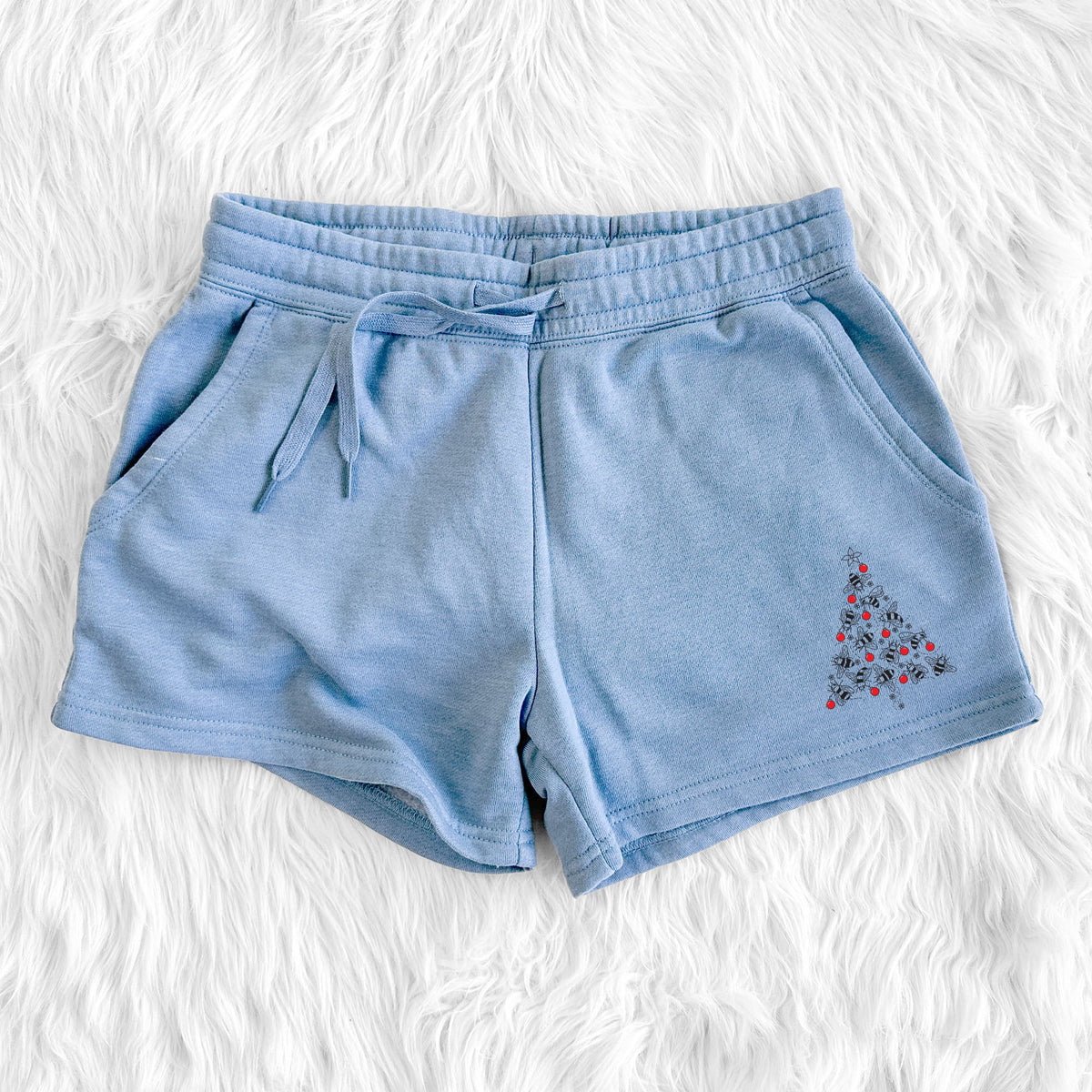Christmas Tree of Bees - Women's Cali Wave Shorts