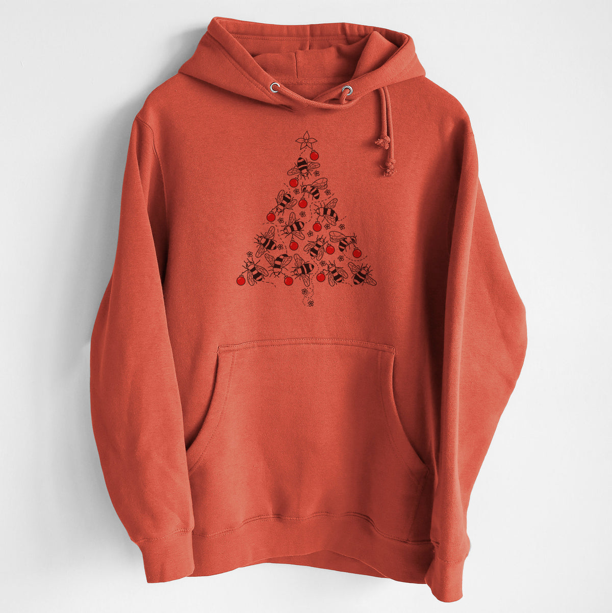Christmas Tree of Bees - Heavyweight Fleece Hoodie